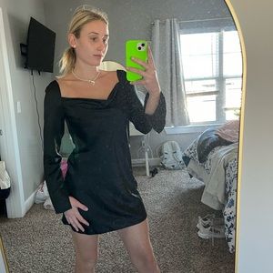 Princess Polly Long-Sleeve Mini Dress